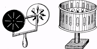 Первый простейший дисковый стробоскоп
