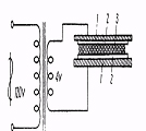  Схема включения для элекгрогравиро-вания переменным током
